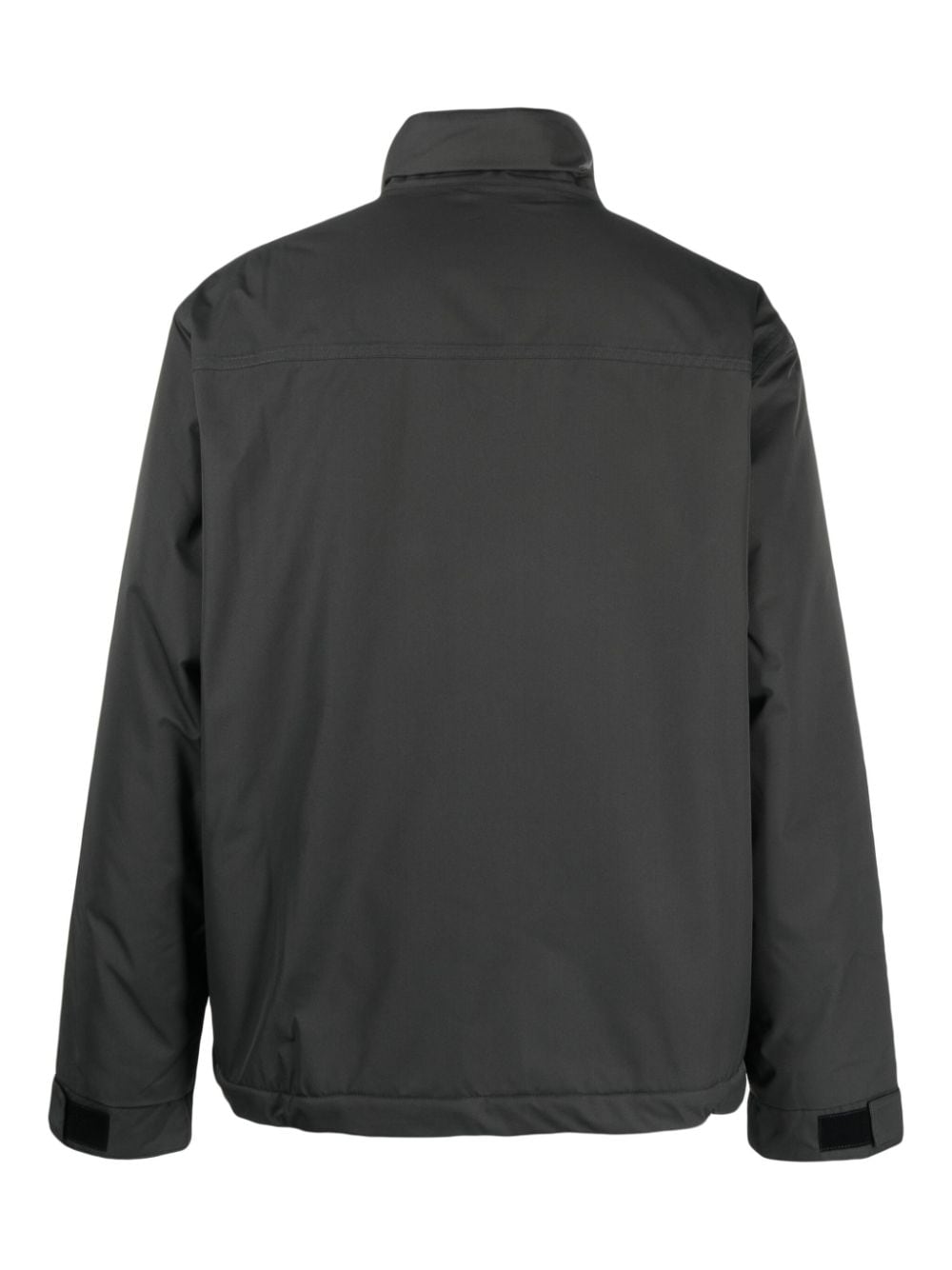 Shop Gr10k Stock Panelled Waterproof Jacket In Grey