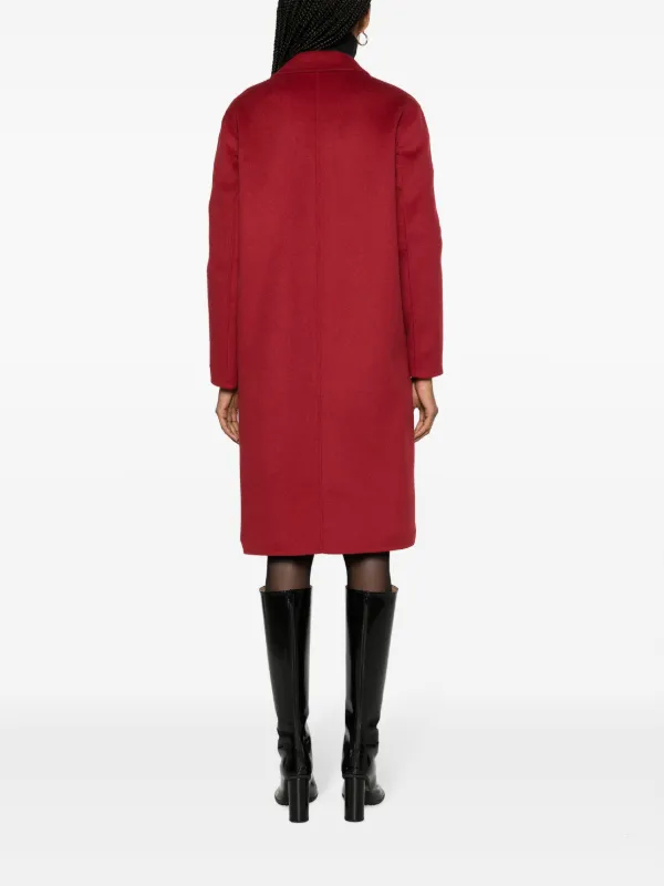 Sandro high quality red wool coat