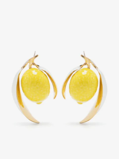 Andres Gallardo серьги-подвески Lemon