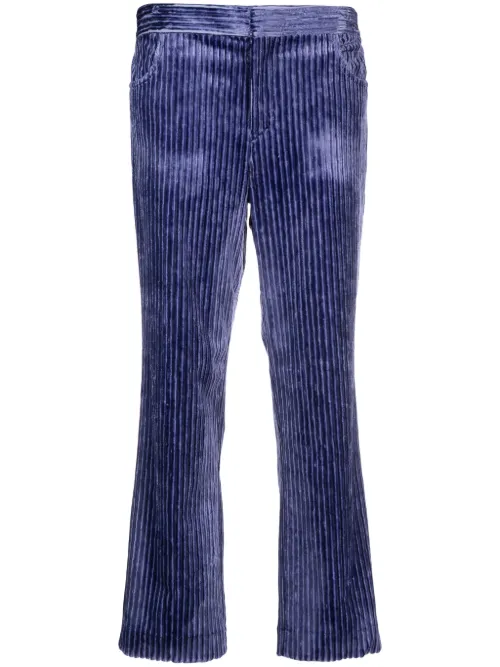 Pantalon court Dolann en velours côtelé - ISABEL MARANT - Modalova