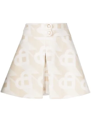 【関税込み】Casablanca ミニスカート Casablanca Astrakhan ミニスカート | ホワイト | FARFETCH JP