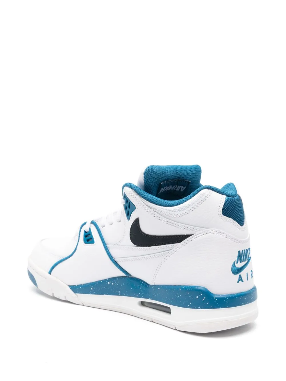 Nike Air Flight 89 Panelled Sneakers In White