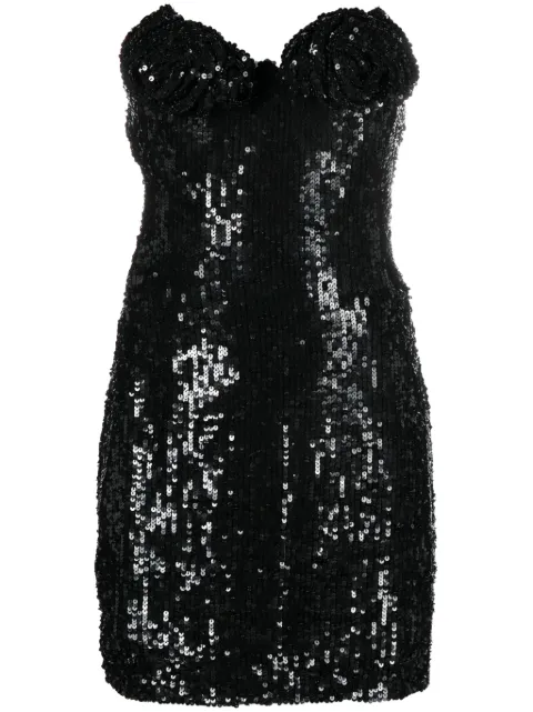 Cristina Savulescu Marilyn sequinned minidress