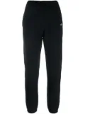 MC2 Saint Barth logo-embroidered cotton track pants - Black
