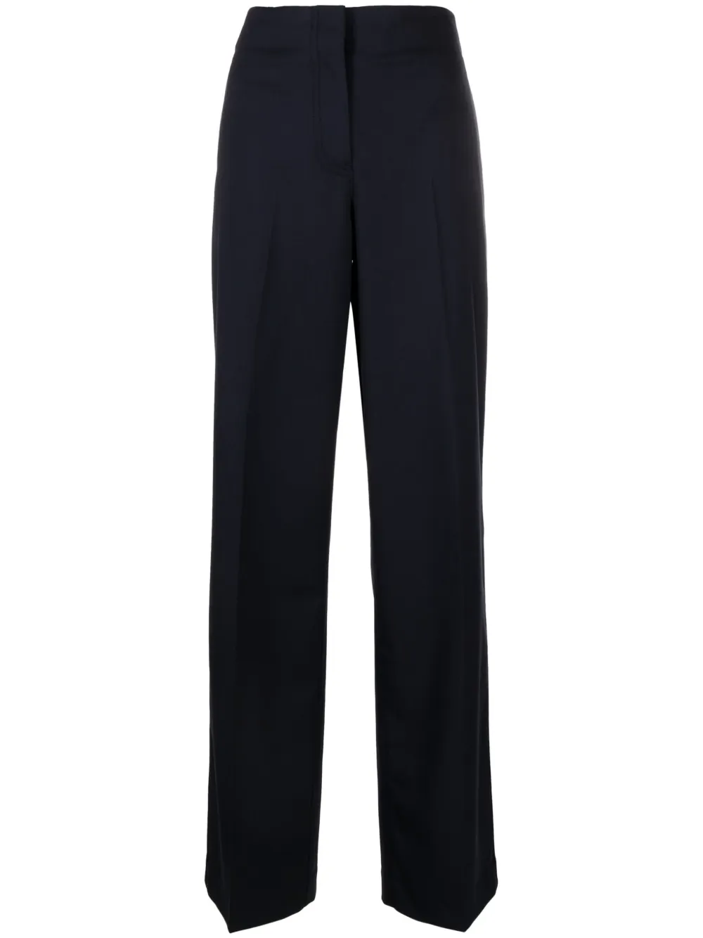 Theory Straight pantalon Blauw