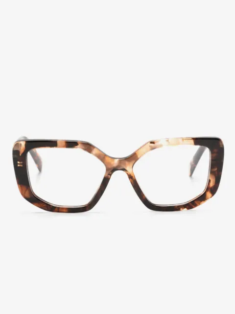 Prada Eyewear lunettes de vue à logo imprimé