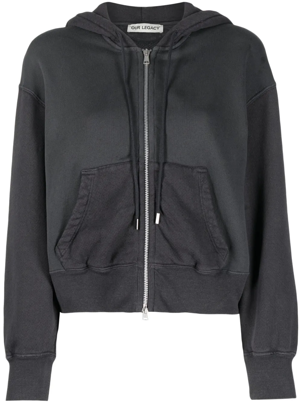 Enföld Cropped Drawstring Hoodie - Farfetch