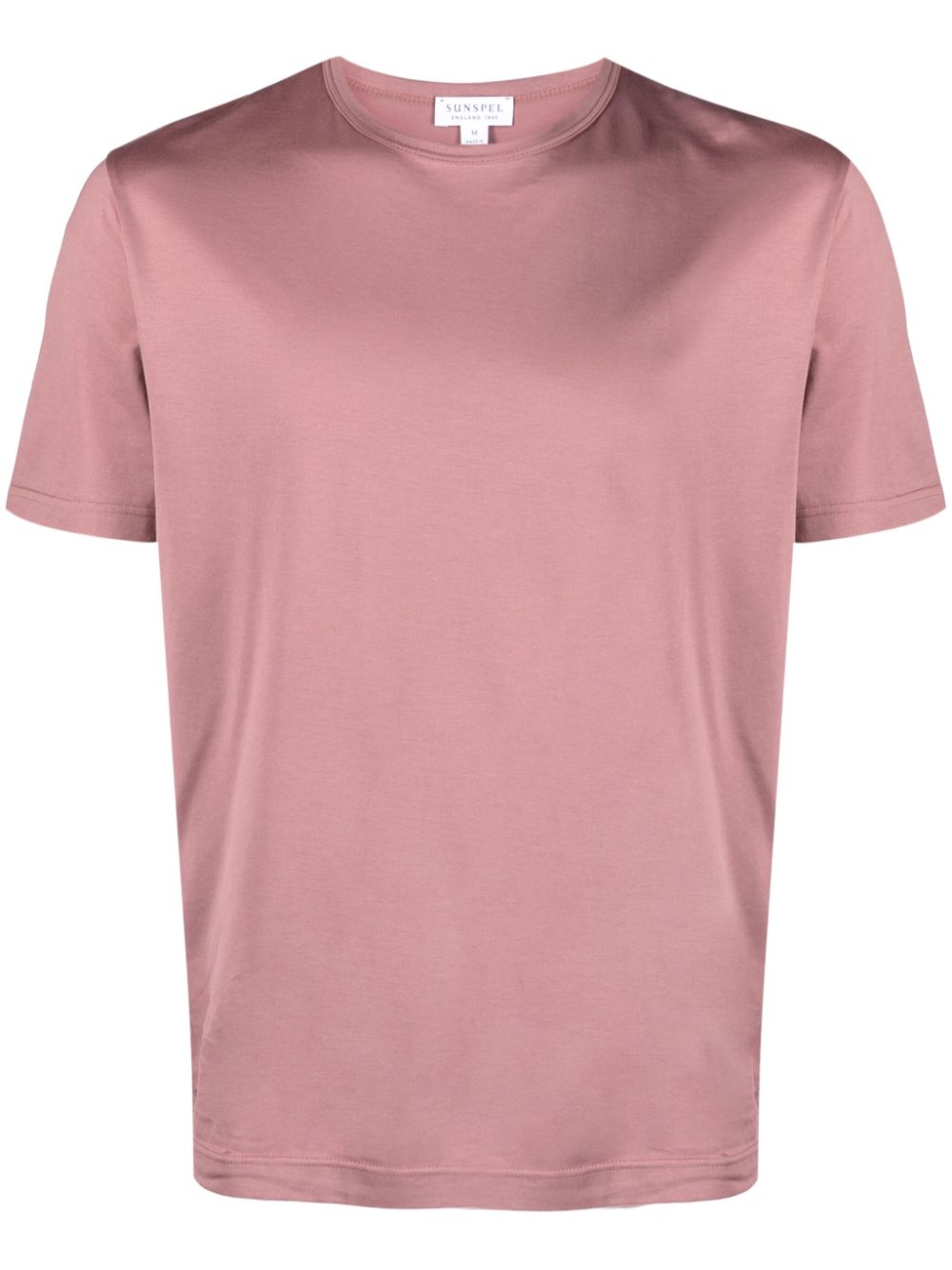 Sunspel crew-neck cotton T-shirt - Pink