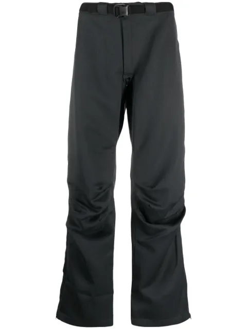 GR10K Titanus Arc wool straight-leg trousers