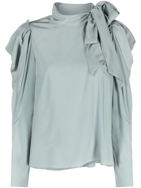 Ulla Johnson Cropped-Bluse aus Seide
