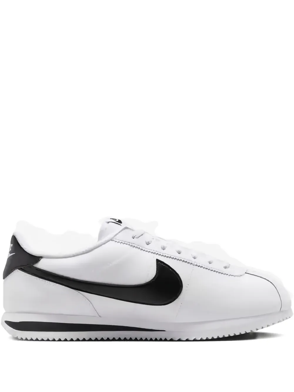 Nike Cortez "campfire Orange" Sneakers In White
