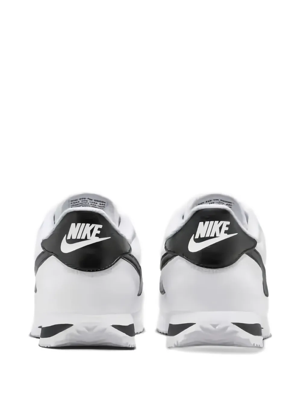 Nike Cortez "campfire Orange" Sneakers In White