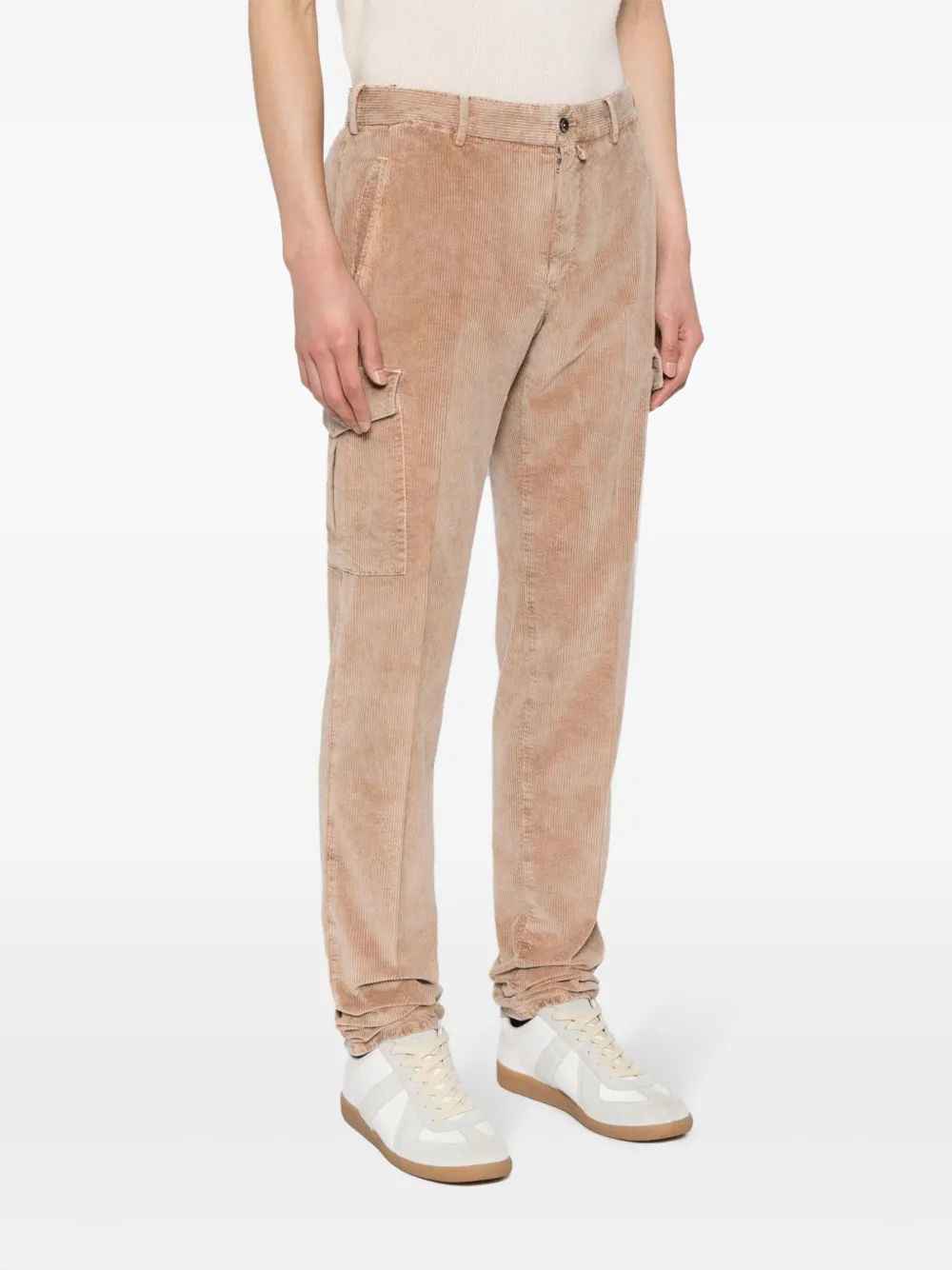 PT Torino Ribfluwelen broek Bruin