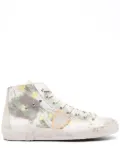 Philippe Model Paris Paris logo-patch sneakers - Neutrals
