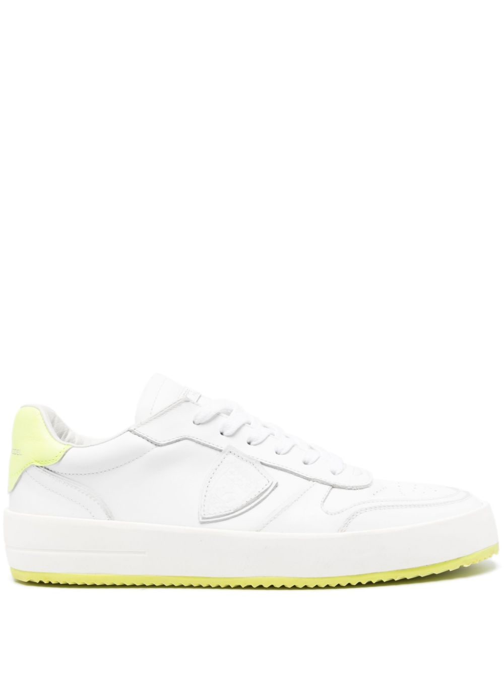 Philippe Model Paris Lyon Logo-patch Trainers In White