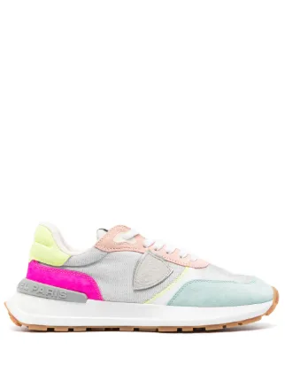 Philippe Model Paris Antibes lace-up Sneakers | Silver