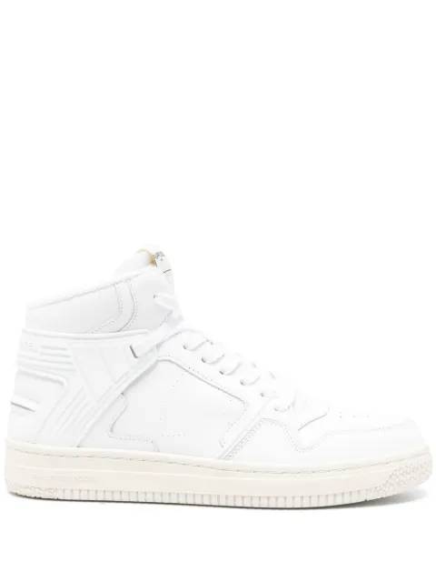 Philippe Model Paris logo-patch high-top sneakers