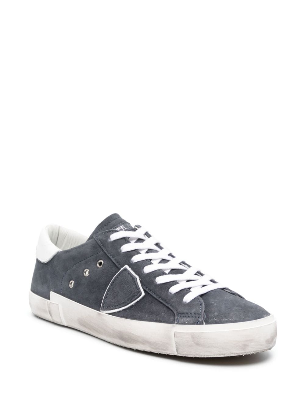 Philippe Model Paris Paris sneakers met logopatch - Blauw