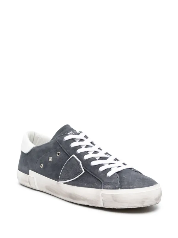スニーカー Philippe Model Paris Sneakers Grey Sneaker Silver/grey Philippe Model Paris - Le Follie Shop