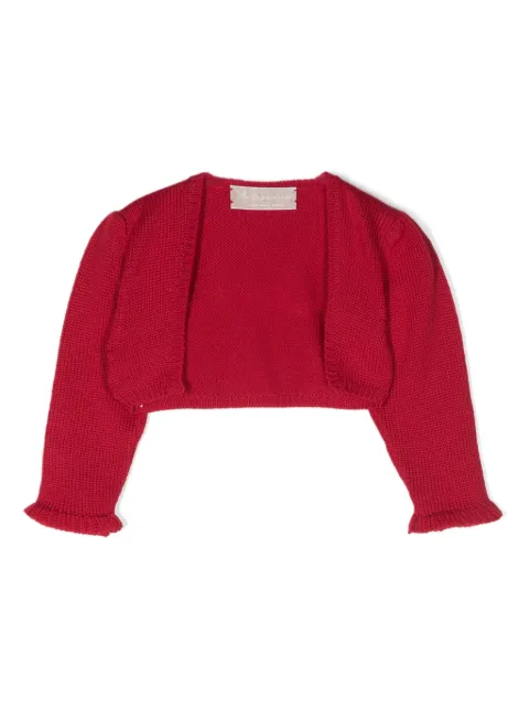 La Stupenderia ribbed-trim cropped cardigan
