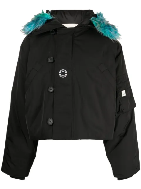 1017 ALYX 9SM graphic-print padded hooded jacket 