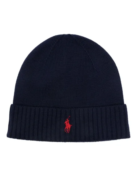 Polo Ralph Lauren bonnet en laine à logo brodé