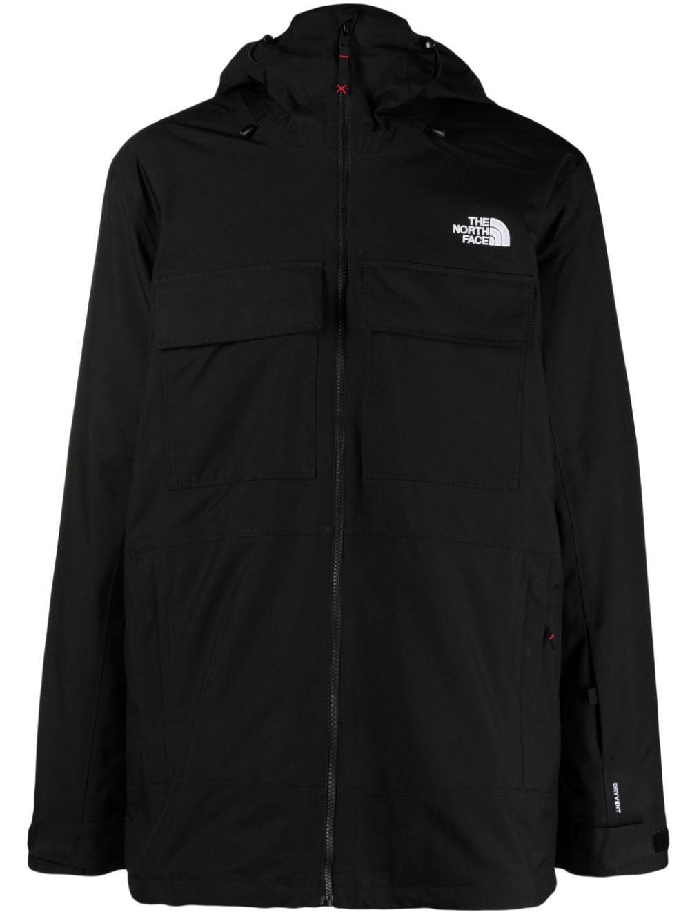 The North Face Fourbarrel Triclimate Jacket In Black