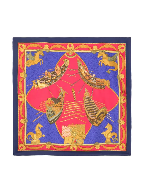 hermes scarf pink