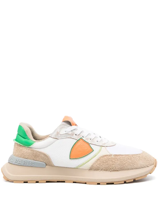 関税送料無料【Philippe Model Paris】Sneakers Antibes Mondial MEN'S ANTIBES / MONDIAL POP WHITE GREEN – FABRIC