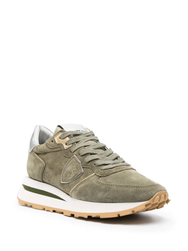 ★関税込★PHILIPPE MODEL Tropez Haute Low スニーカー Philippe Model Paris Tropez Haute スニーカー | グリーン
