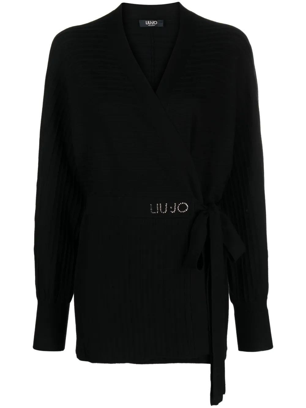 LIU JO Vest met logo Zwart