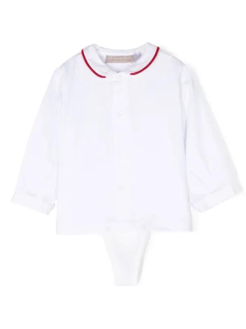 La Stupenderia contrasting-trim cotton body