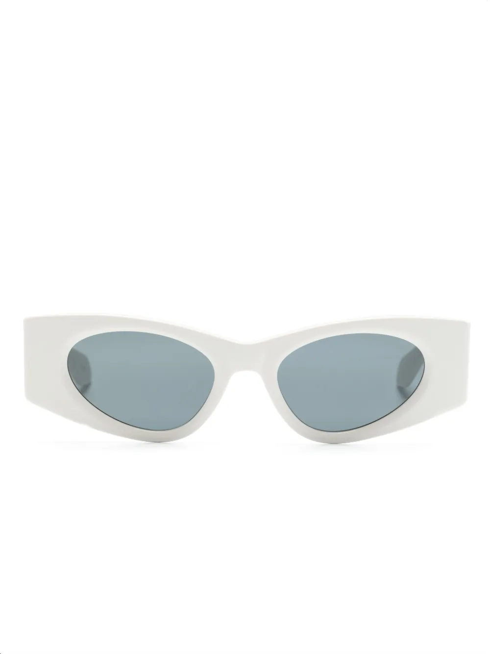Alaïa cat-eye frame tinted sunglasses | White | Image 1