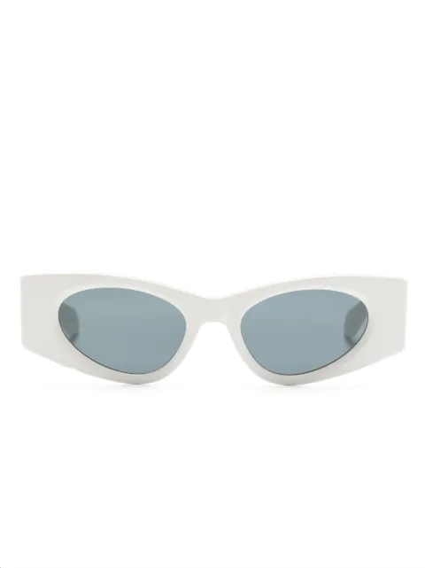 Alaïa lentes de sol con armazón cat eye y micas oscuras