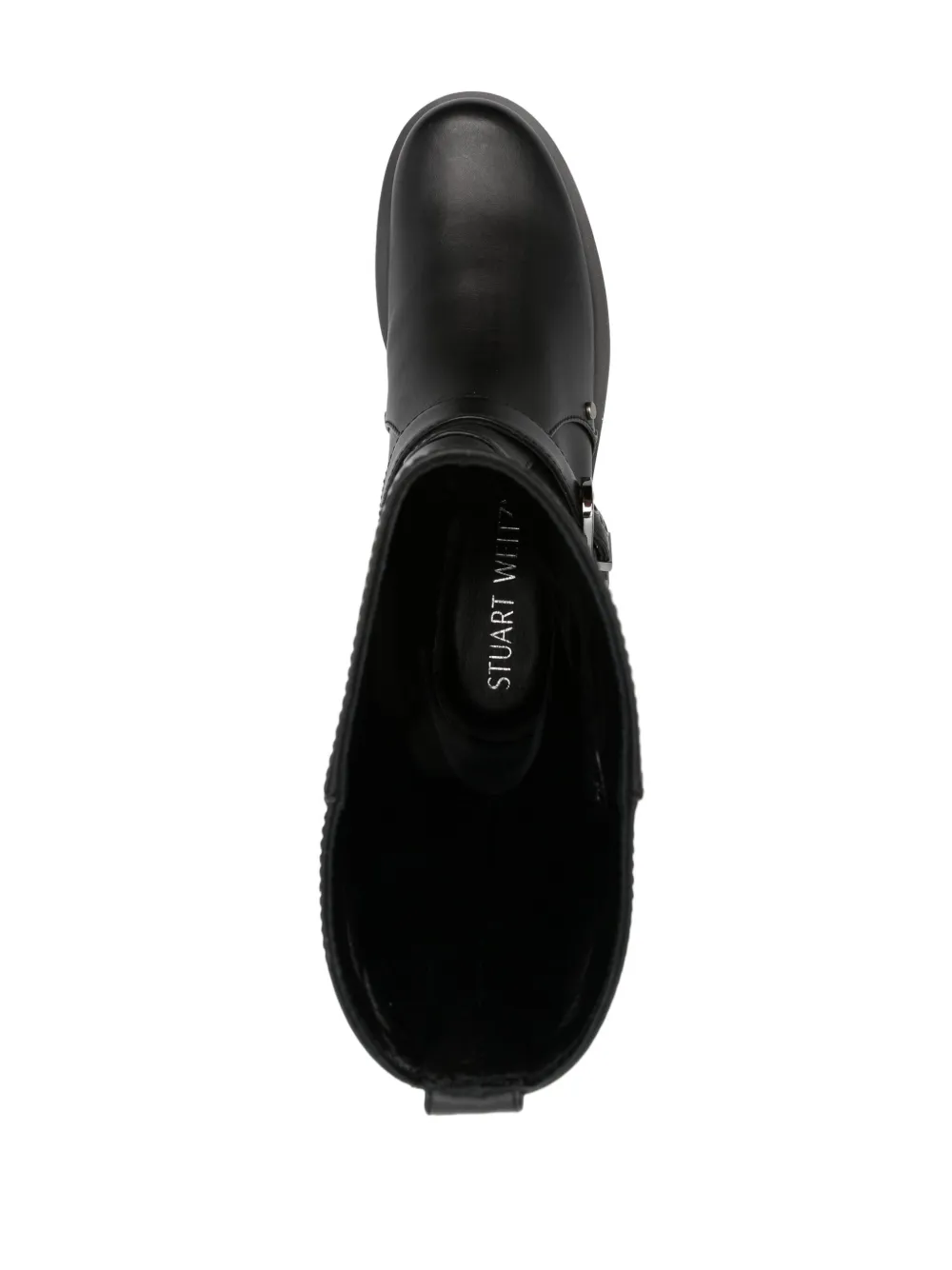 Stuart Weitzman Maverick 40mm leather boots Black