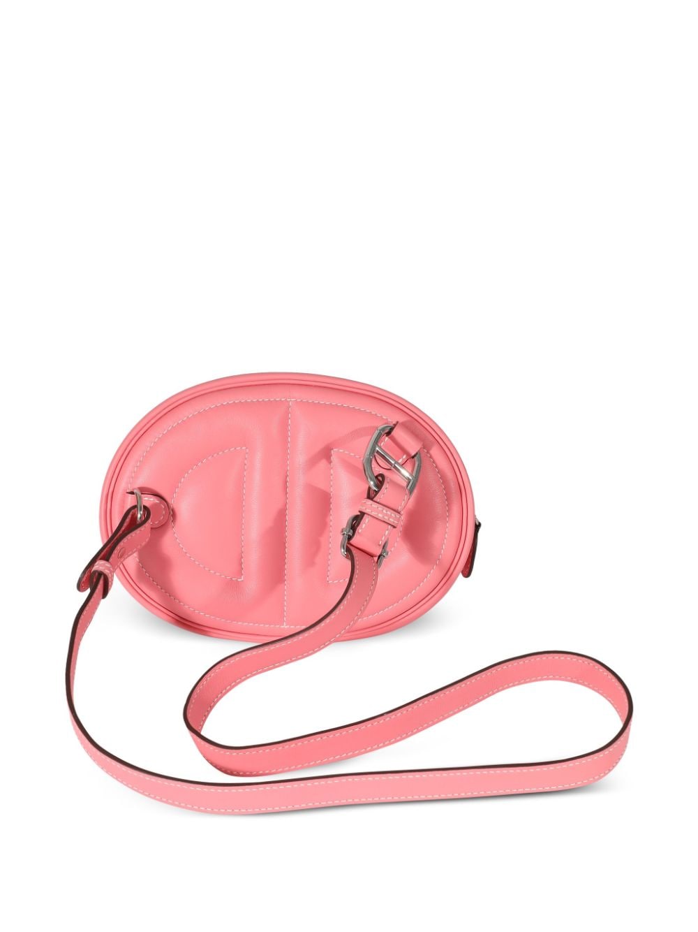 Pre-owned Hermes 2020  Swift In-the-loop Belt Bag In Pink
