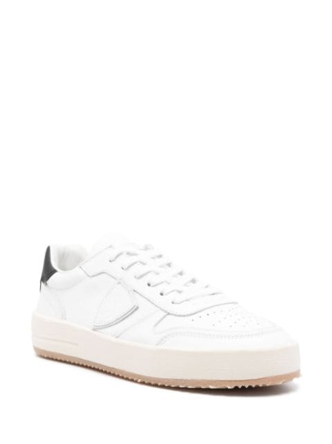 Temple Veau leather sneakers 