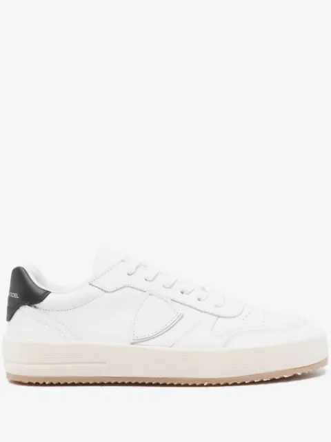 Philippe Model Paris Temple Veau leather sneakers 