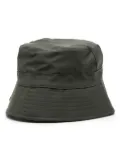 Rains waterproof logo-appliqué bucket hat - Green