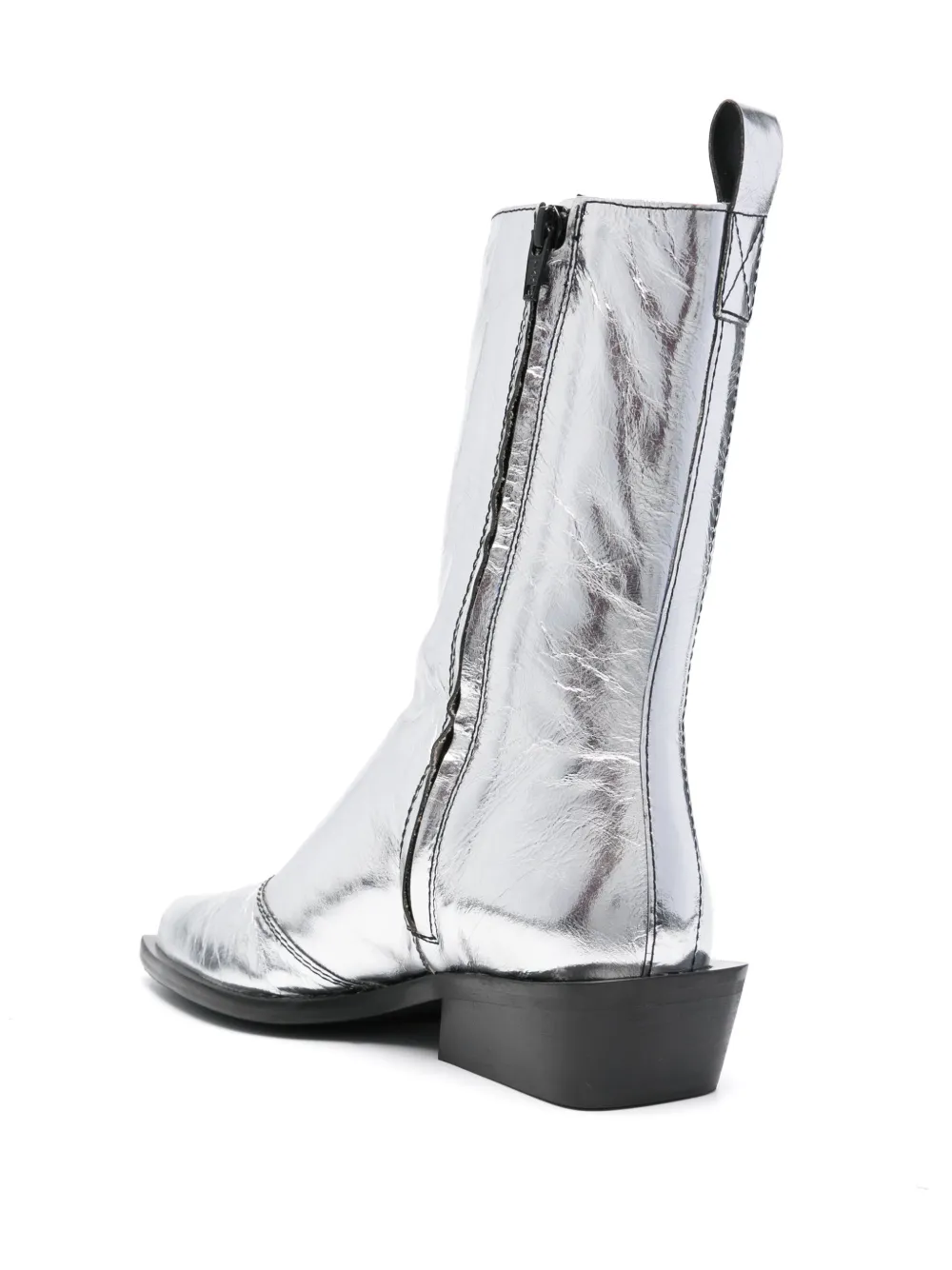 Mens metallic outlet boots