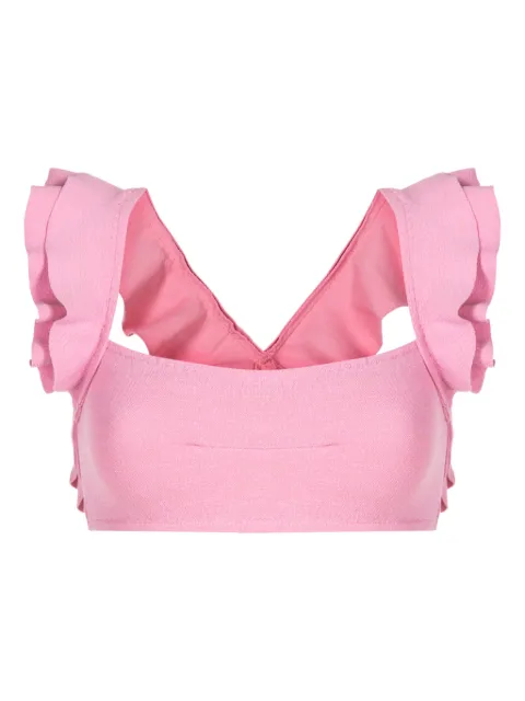 Clube Bossa Jasper ruffled bikini top