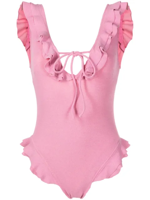 Clube Bossa Pina ruffled swimsuit