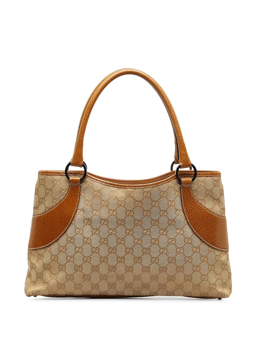 Gucci Pre-Owned GG Canvas Abbey schoudertas - Beige
