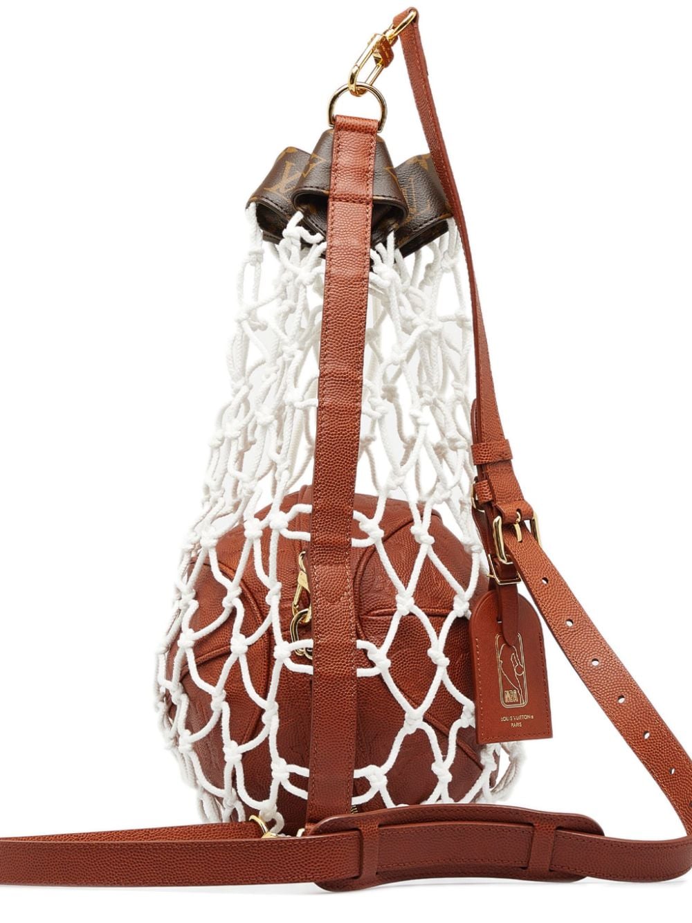 Pre-owned Louis Vuitton X Nba Ball In Basket 手提包 （ 典藏款 ） In Brown