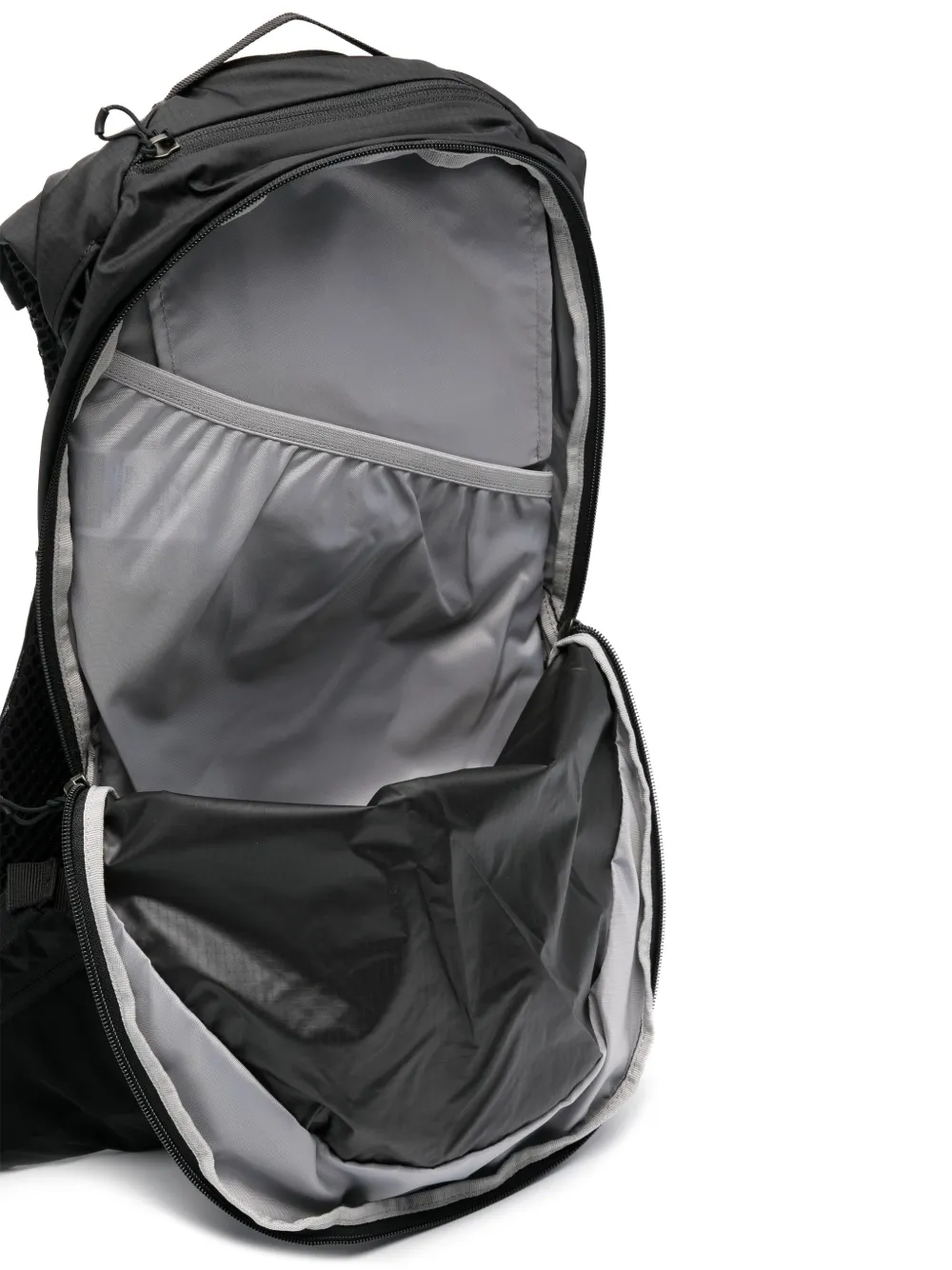 Mm6 Maison Margiela X Saloman Logo-print Backpack In Black
