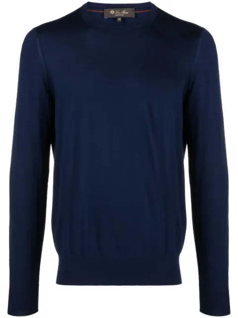 Loro Piana crew-neck virgin wool jumper