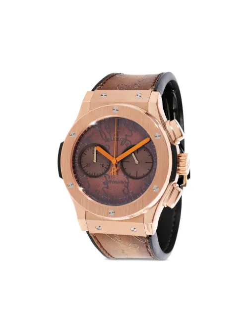 Montre Berluti Scritto 45 mm pre-owned (2017) - Hublot - Modalova