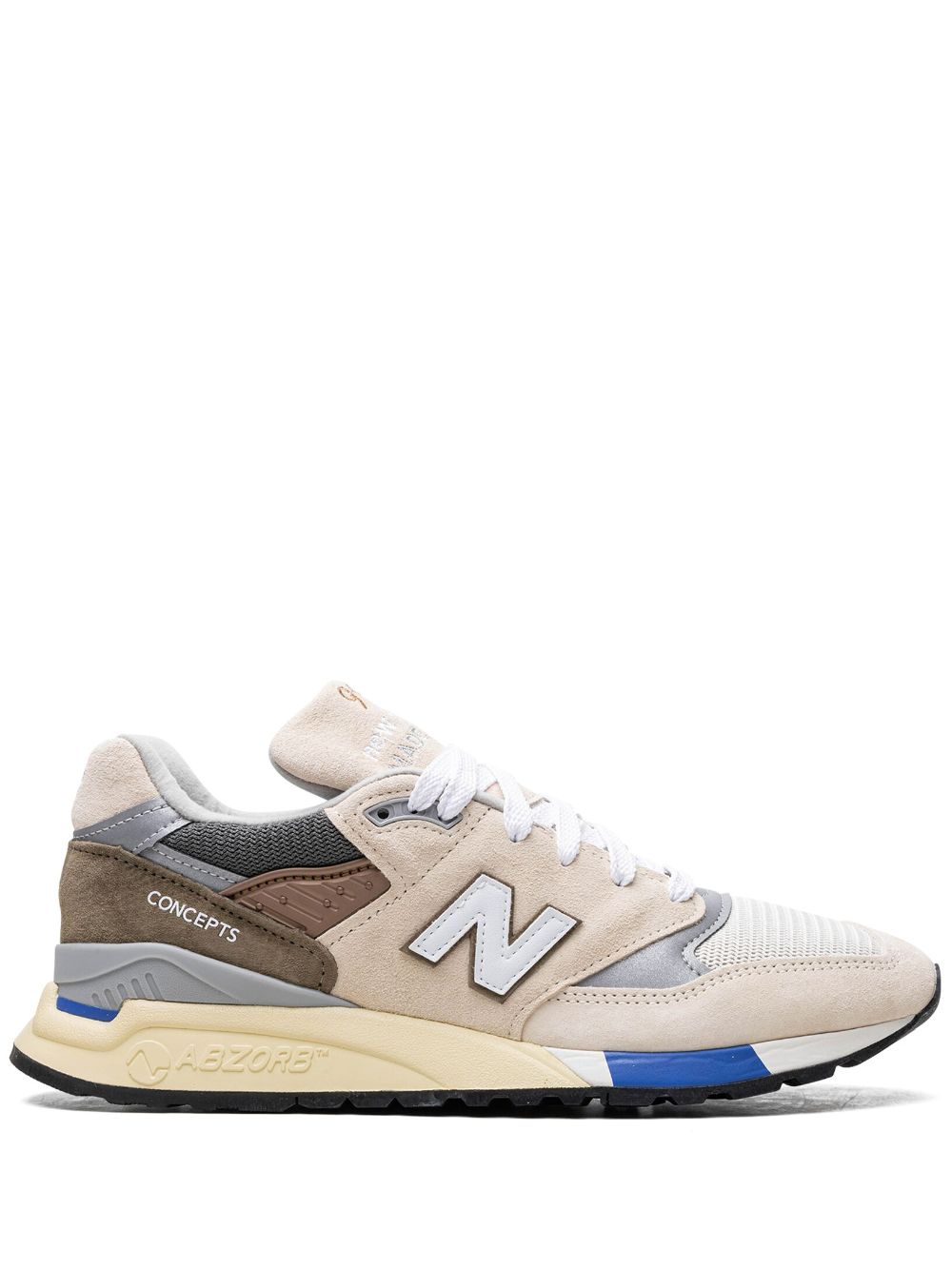 New Balance X Concepts 998 "c-note" Sneakers In Neutrals