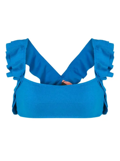 Clube Bossa Jasper ruffled bikini top