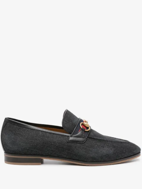 Gucci Horsebit denim loafers